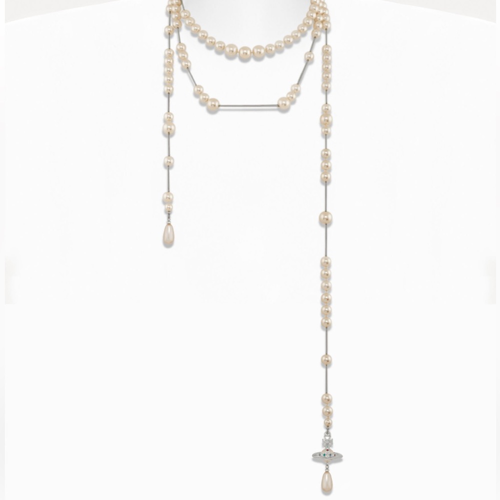 Vivienne Westwood Broken Pearl Necklace